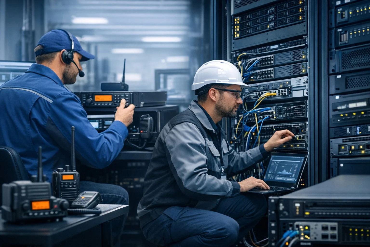 Комплексное обслуживание систем радиосвязи и серверной инфраструктуры